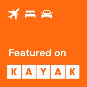 featured on kayak badge